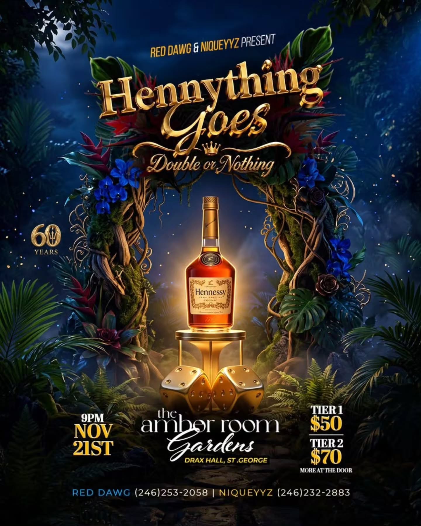 Hennything Goes: Double or Nothing at The Amber Room Gardens