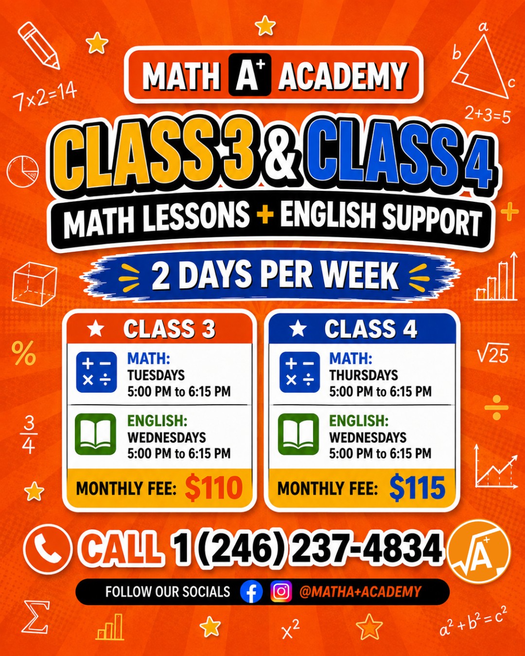 Math A+ Academy