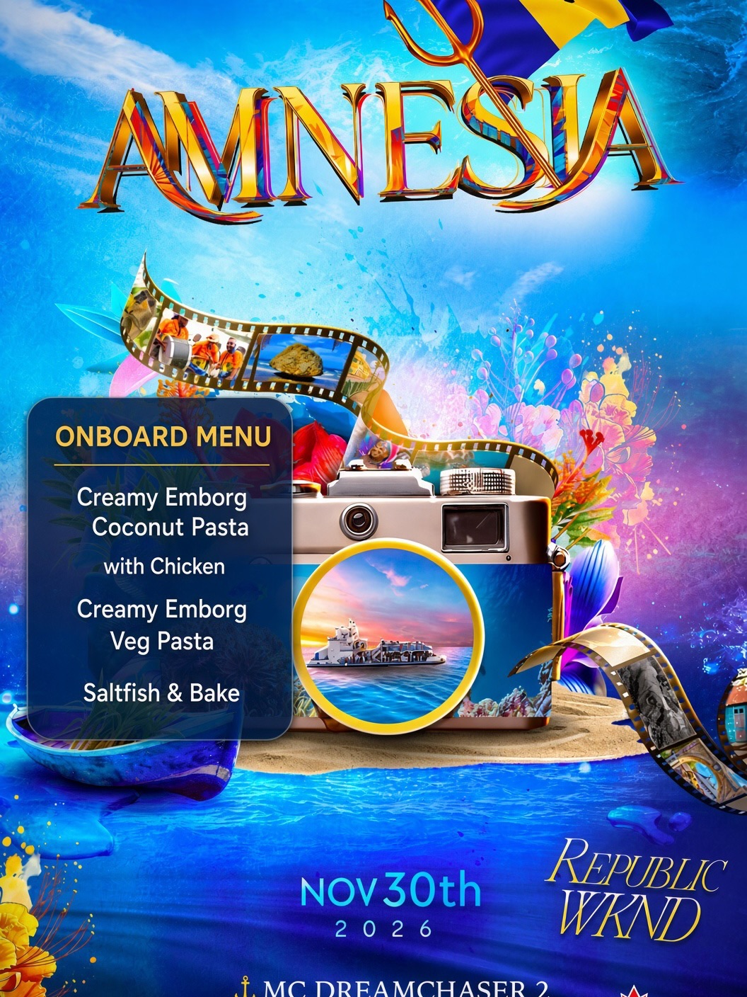 Amnesia Boat Ride – Republic Weekend 2026 (Early Bird $80)