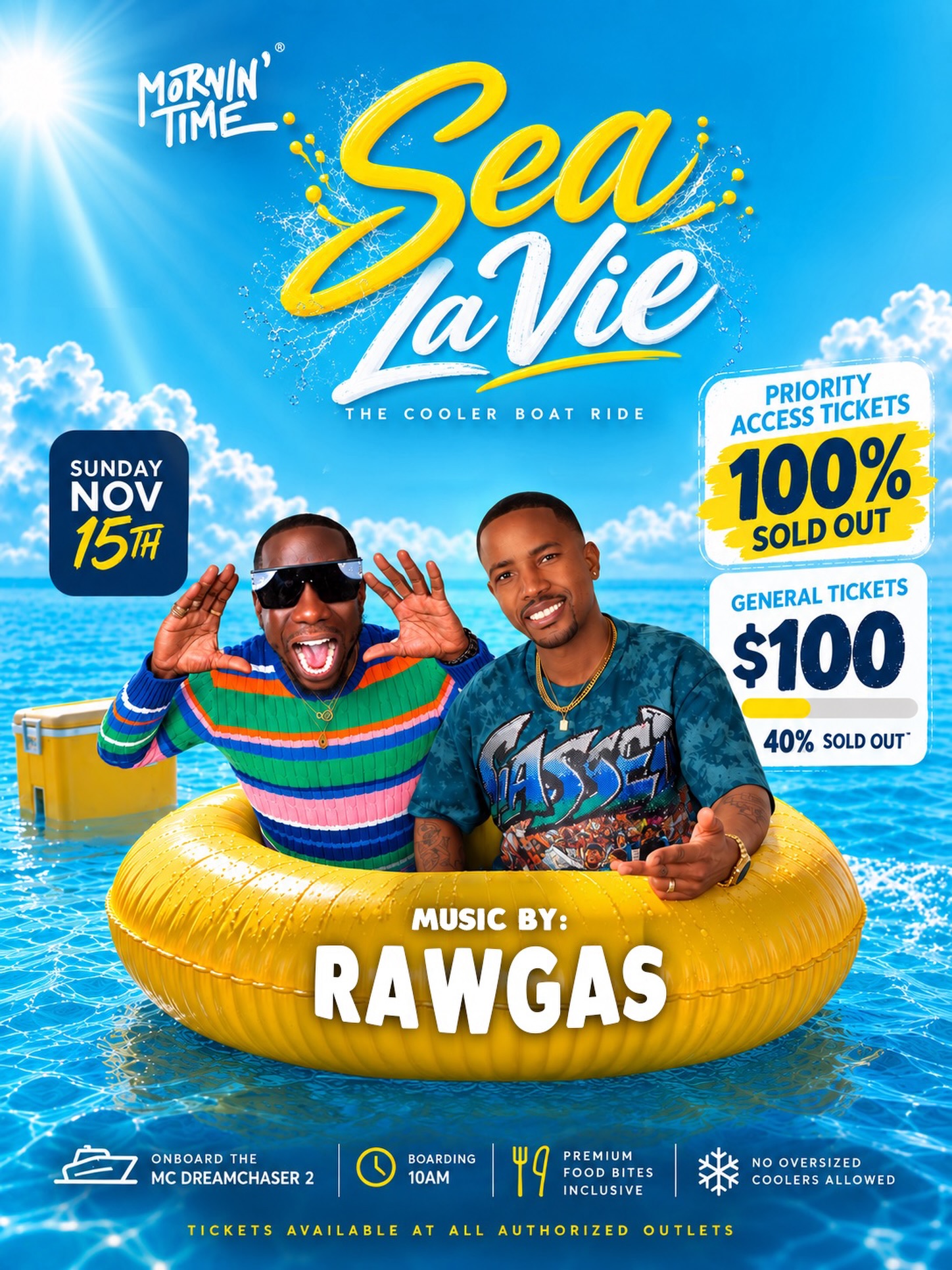 Sea La Vie – The Cooler Boat Ride | Music by RAWGAS | Nov 15