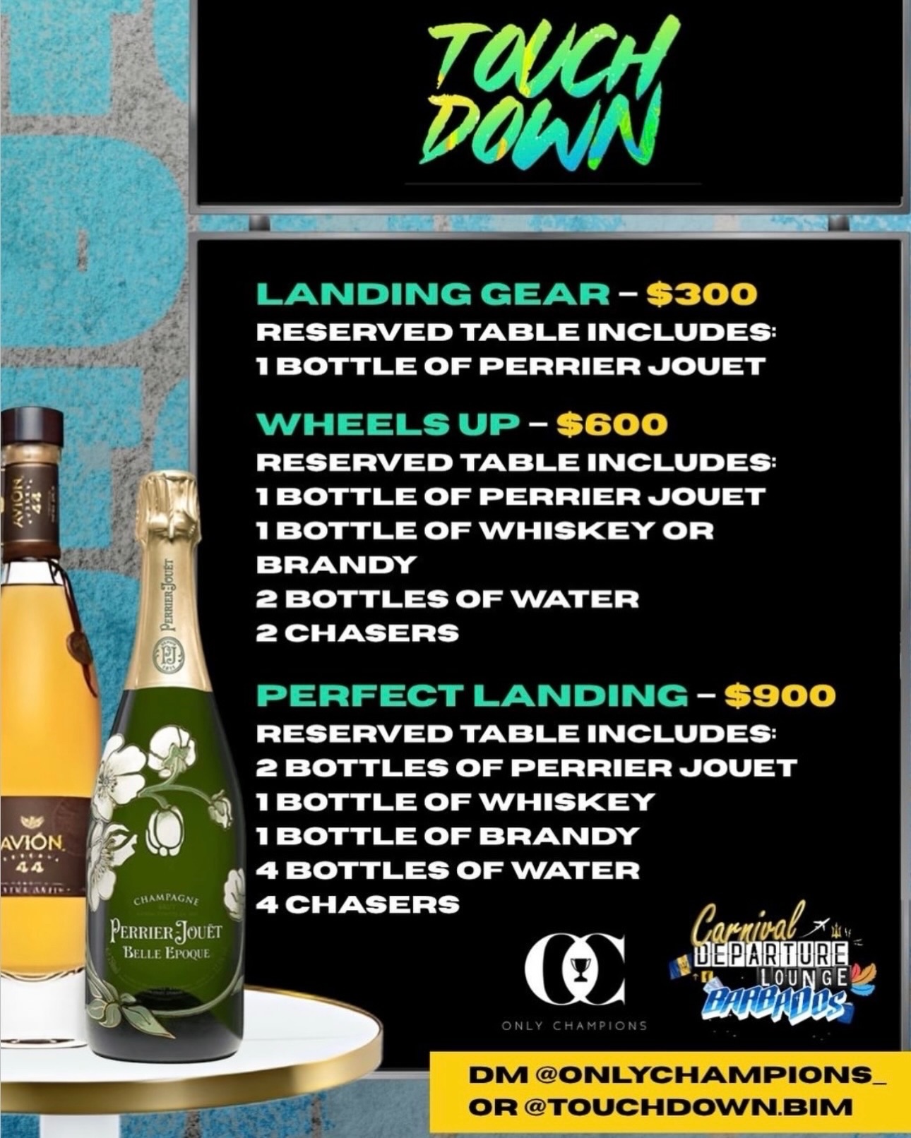 Carnival Departure Lounge – Touchdown Crop Over Welcome Fete | July 29