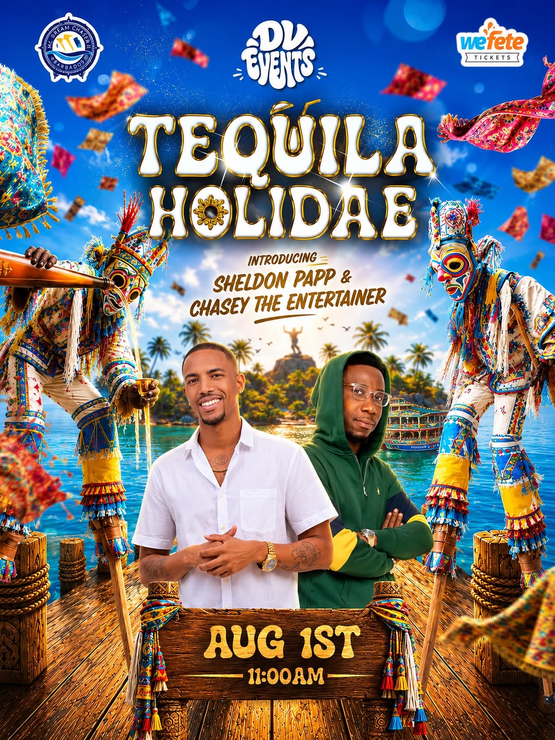 Tequila Holidae – Crop Over Boat Party | $100 BBD