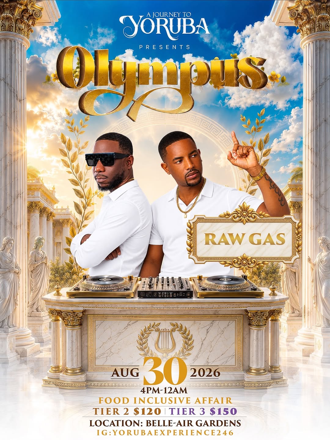 Olympus ft. Raw Gas – Food Inclusive Fete at Belle-Air Gardens