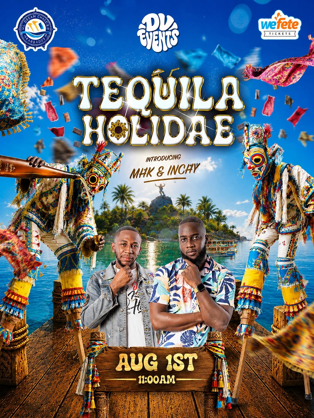 Tequila Holidae – Crop Over Saturday Boat Party | $100 BBD