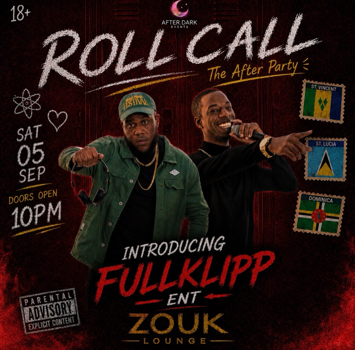 Roll Call – The After Party ft. Fullklipp Ent at Zouk Lounge