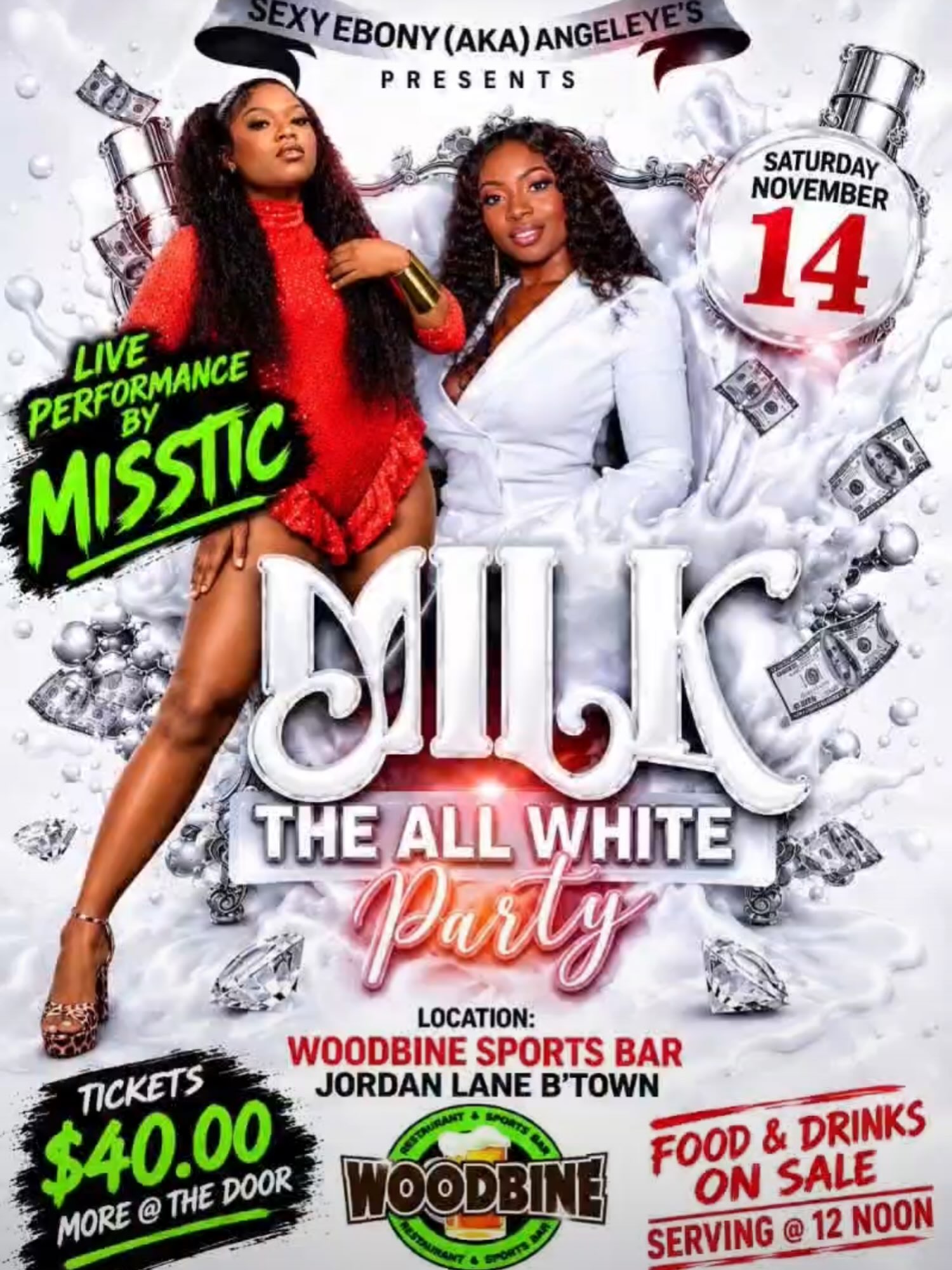 MILK - The All White Party with Live Performance by Misstic