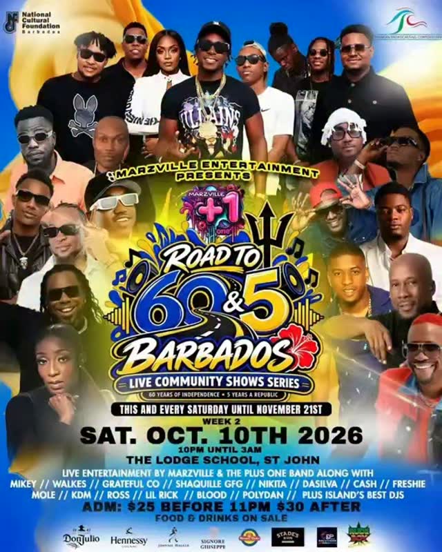 Road to 60 & 5 Barbados - Live Community Shows Series (Week 2)