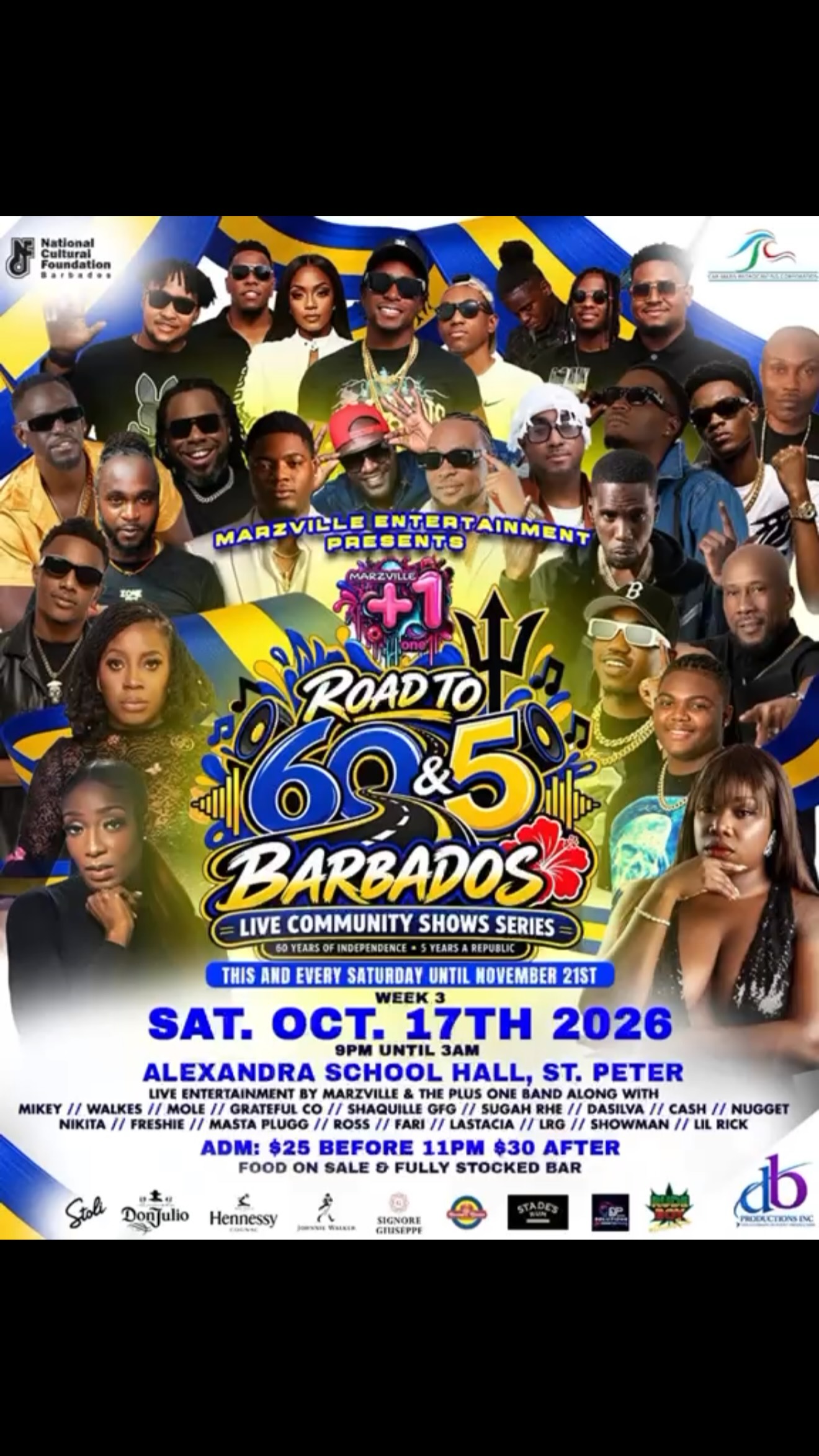 Road to 60 & 5 – Week 3: Alexandra School Hall Edition
