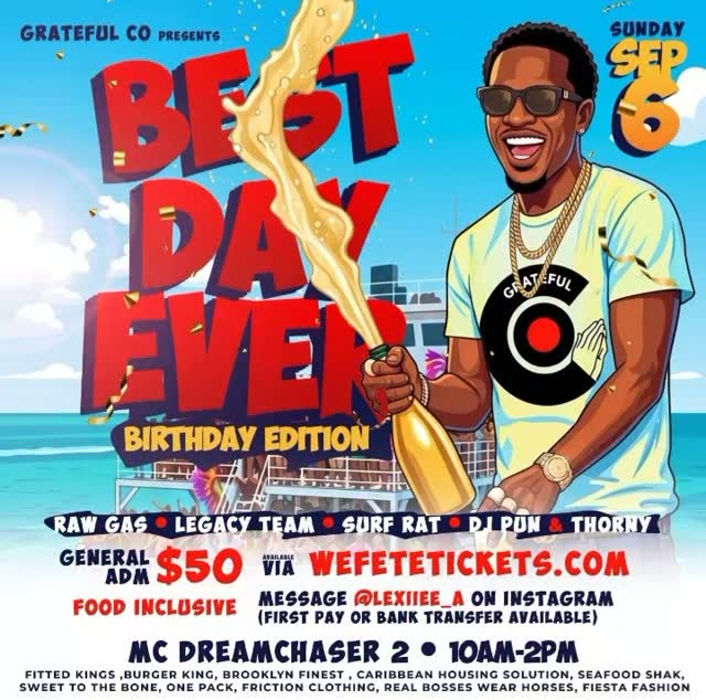 Best Day Ever – Birthday Edition | Boat Party on MC Dreamchaser 2
