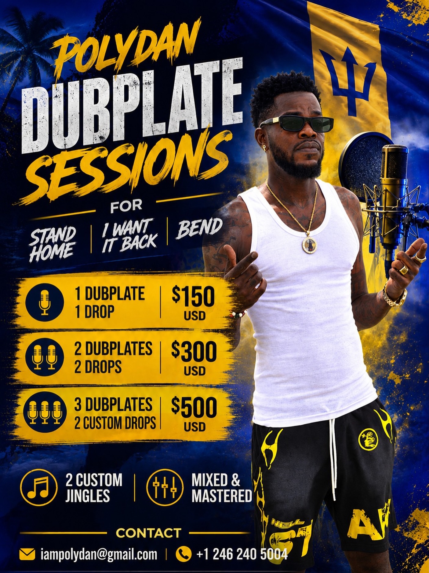 Polydan Dubplate Sessions – Limited Time Pricing for DJs Worldwide