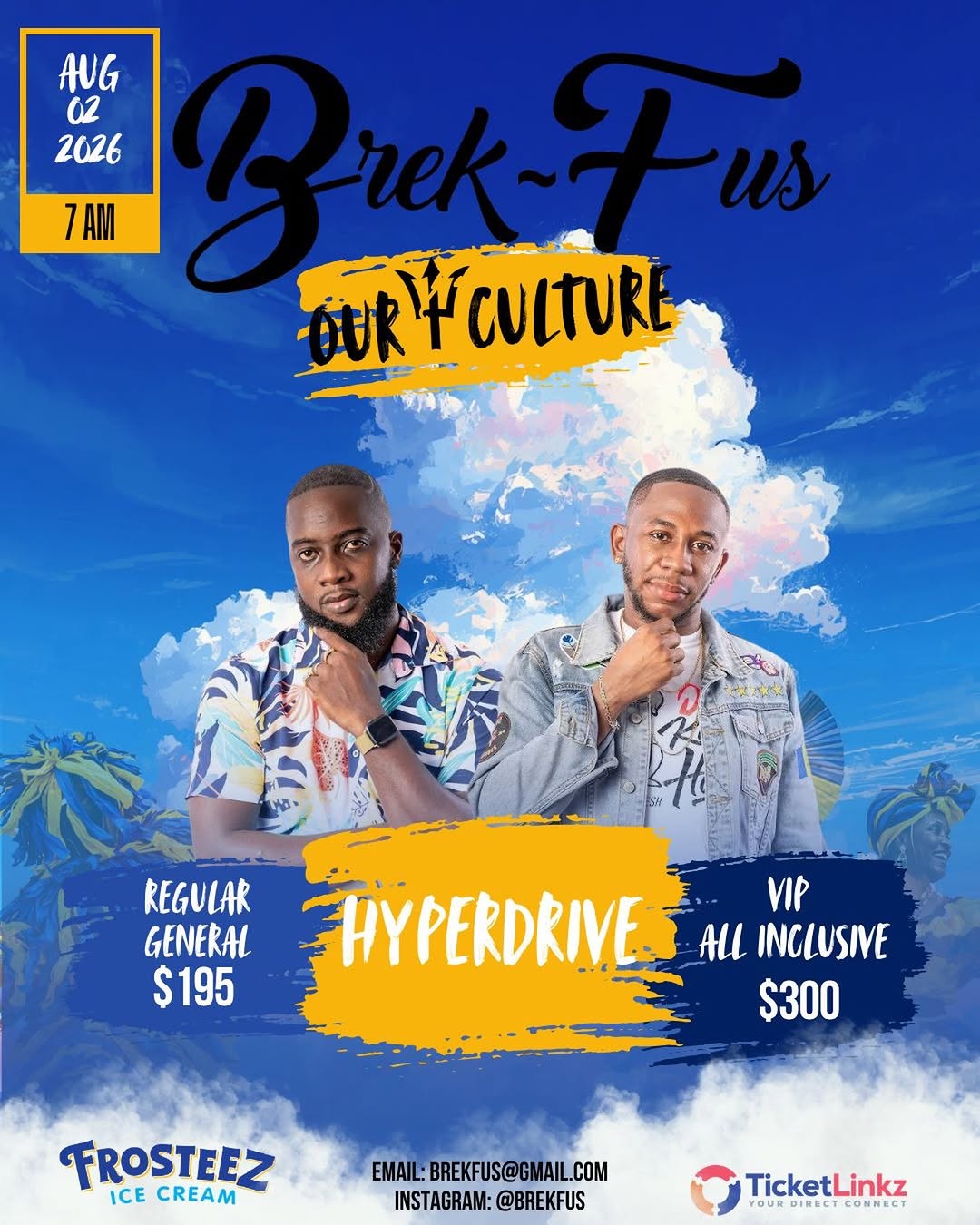 Brek-Fus: The Bajan Experience 2026 – Crop Over Breakfast Party