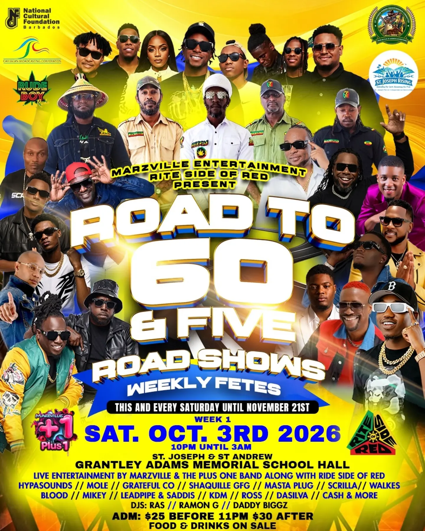 Road To 60 & Five – Community Roadshow Week 1: St. Joseph & St. Andrew