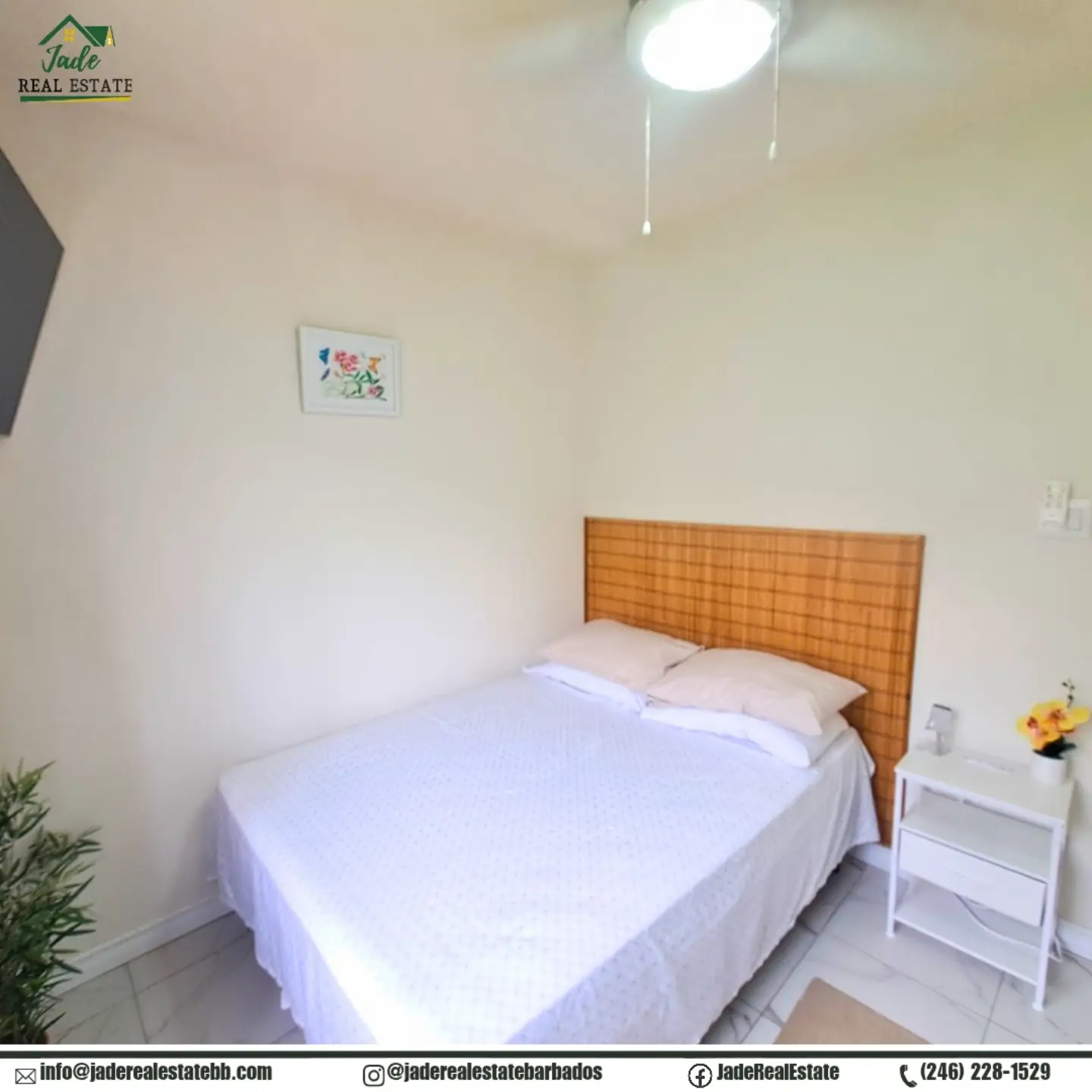 Furnished 1-Bed Apartment for Rent in St. George – $1,800 BBD/Month