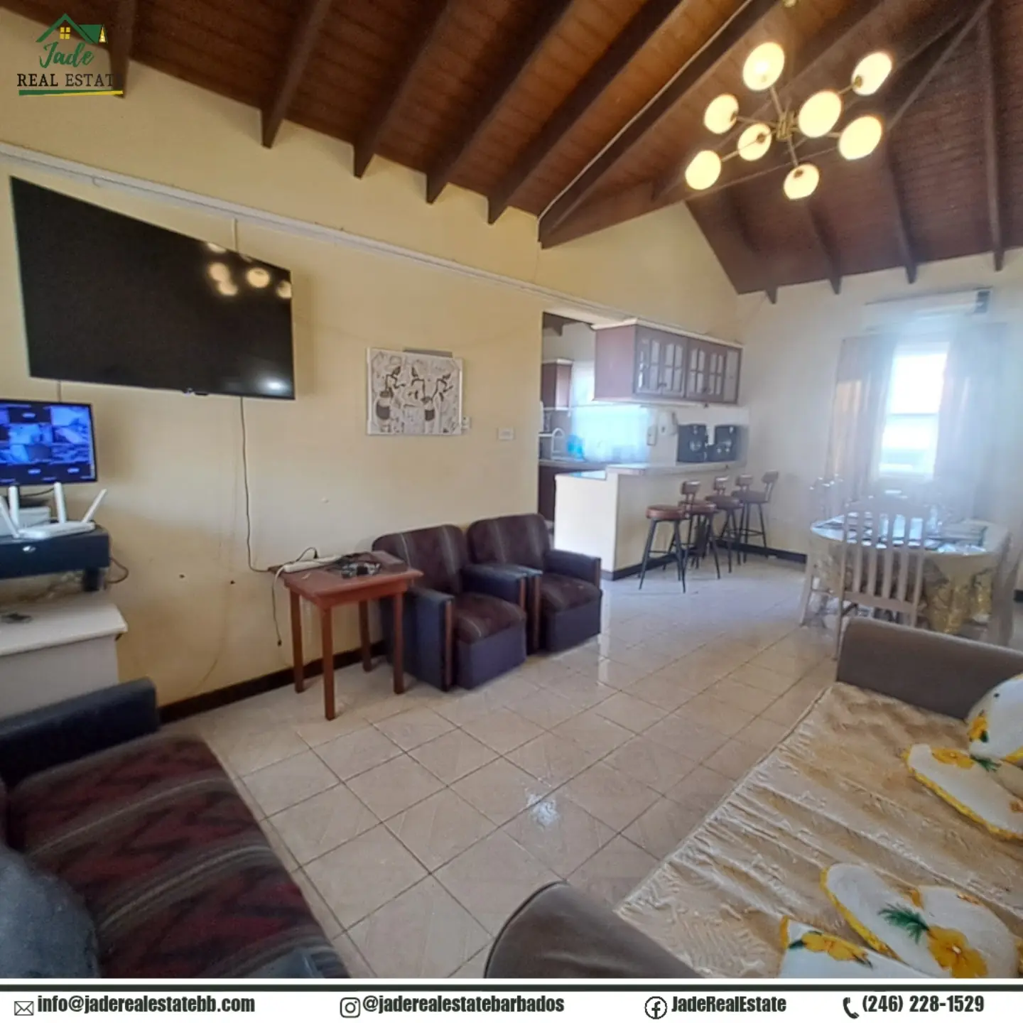 2-Bedroom Furnished Apartment for Rent – Clermont, Warrens, St. Michael | $2,500 BBD/Month