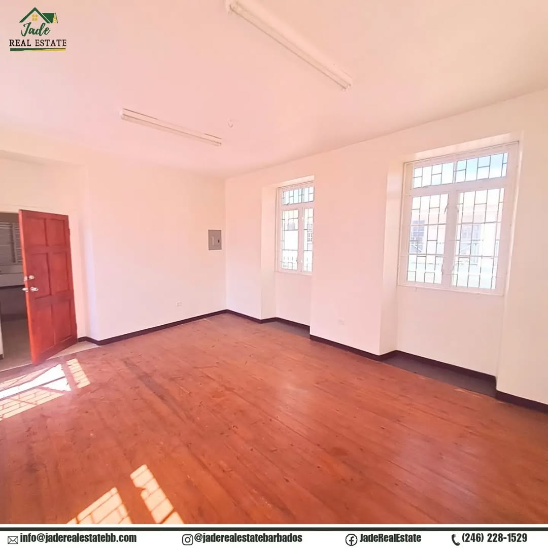 Commercial Office Space for Rent in Bridgetown – $900 BBD/Month