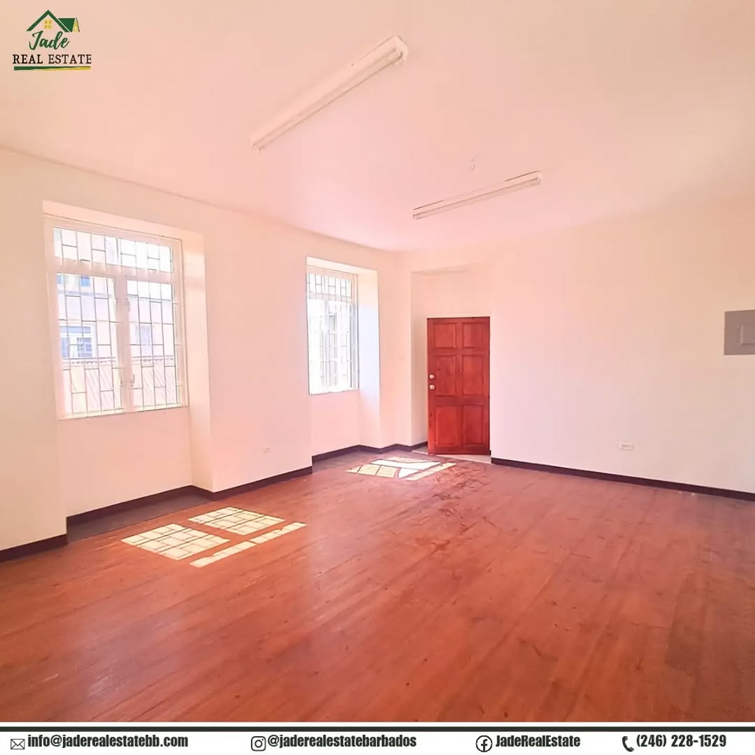 Commercial Office Space for Rent in Bridgetown – $900 BBD/Month