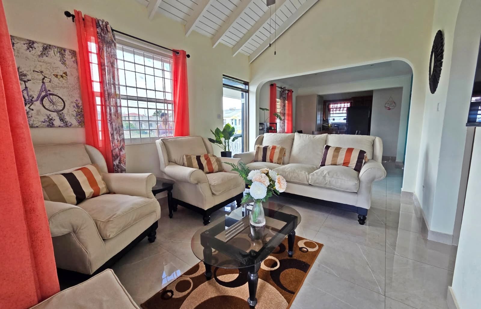 3-Bedroom Furnished Apartment for Rent – Kendal Crescent, Christ Church | $2,000 USD/Month