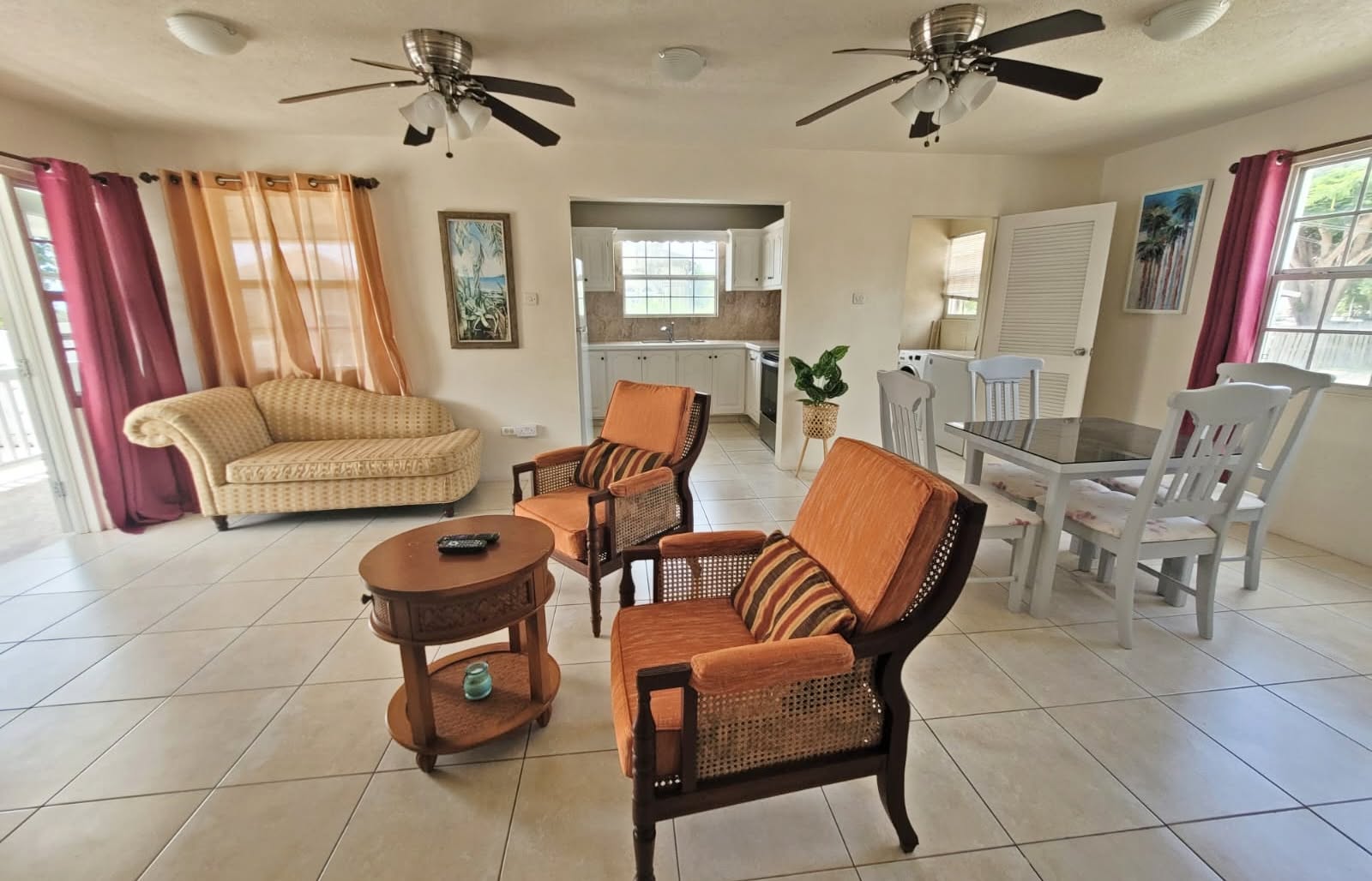 Furnished 2-Bed Townhouse for Rent in Husbands Heights, St. James – $1,500 USD/Month