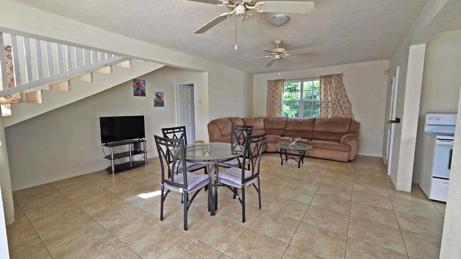 Fully Furnished 2-Bed Townhouse for Rent in Husbands Heights, St. James – $1,500 USD/Month