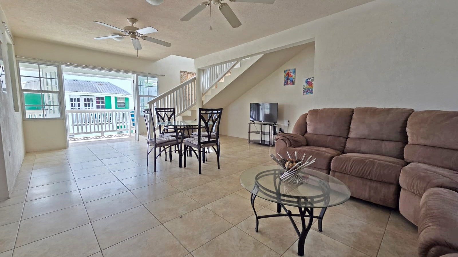 Fully Furnished 2-Bed Townhouse for Rent in Husbands Heights, St. James – $1,500 USD/Month