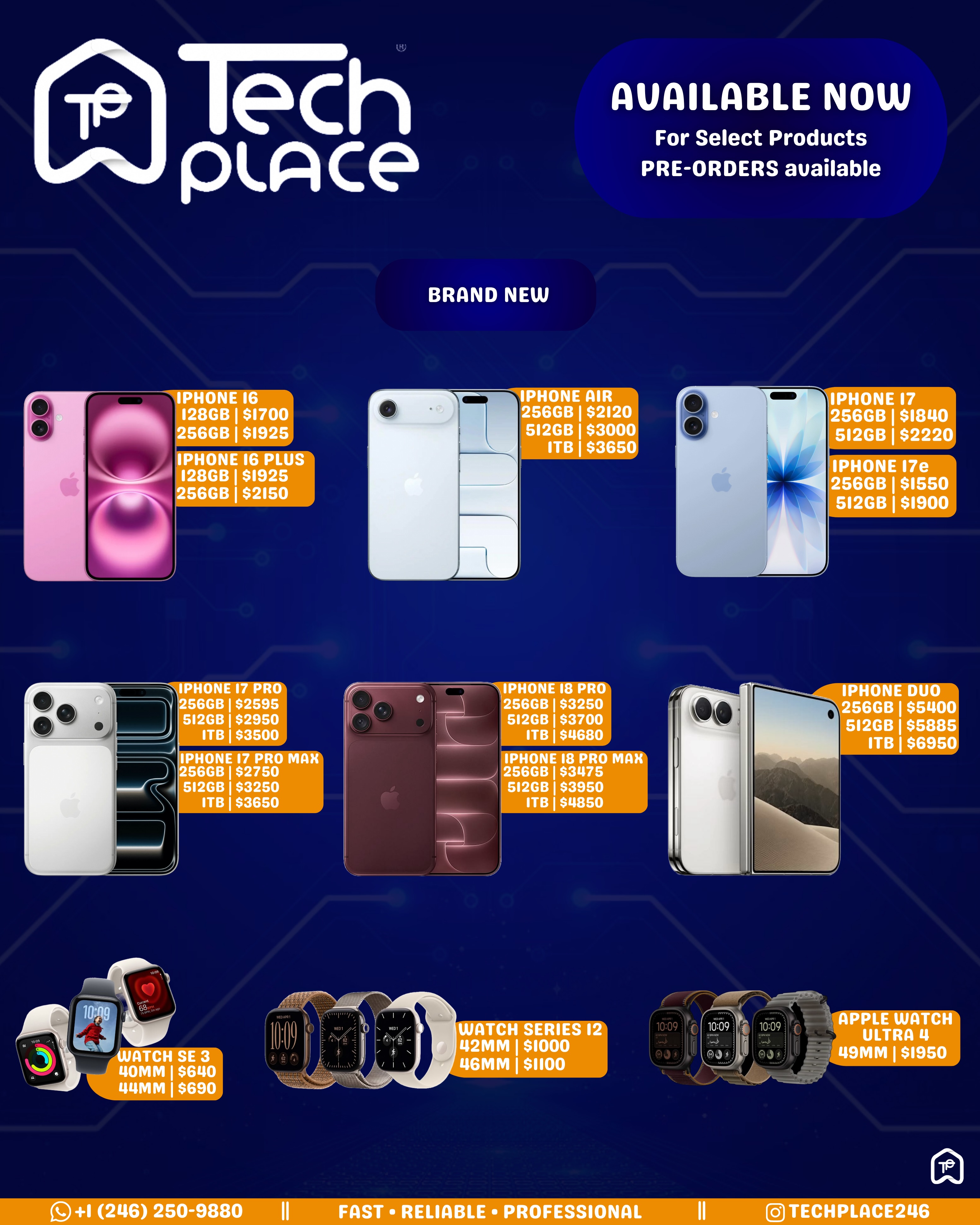 Updated iPhone Pricing – New & Premium Refurbished iPhones