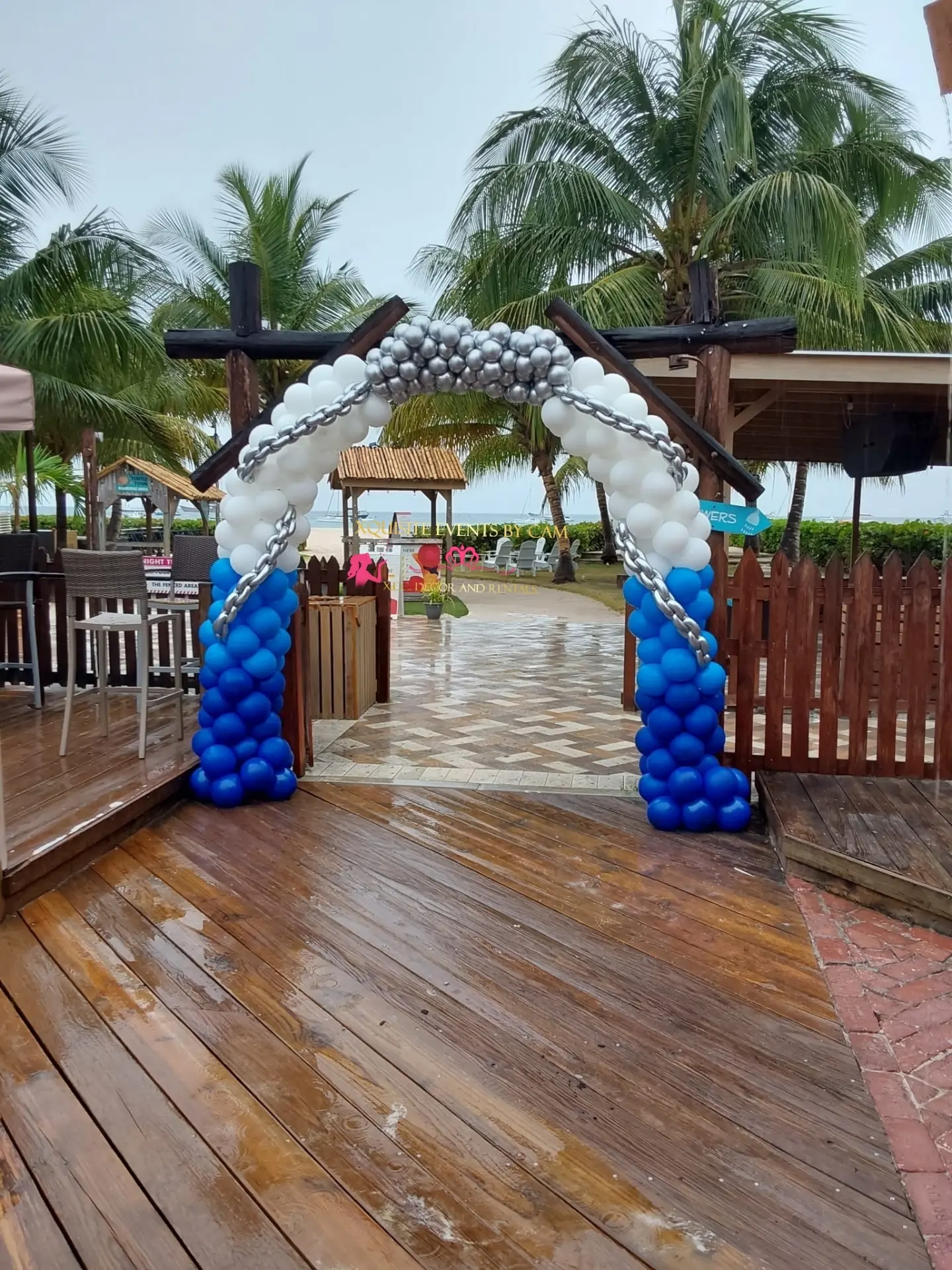 Balloon Arch Rental – 8ft x 10ft for $75