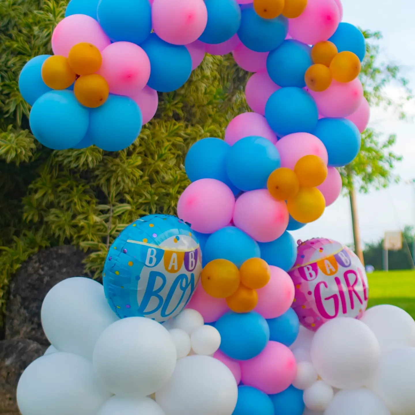 Gender Reveal Column (?) Rental – 5ft Wood Column from $50