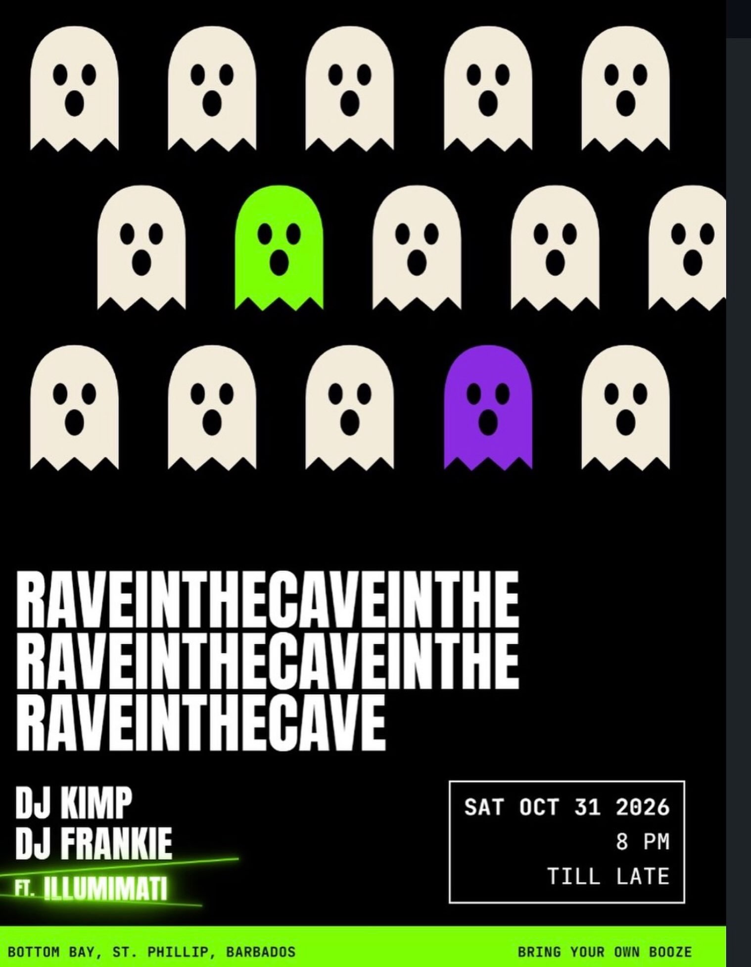 Rave in the Cave - Halloween Party ft. DJ Kimp & DJ Frankie