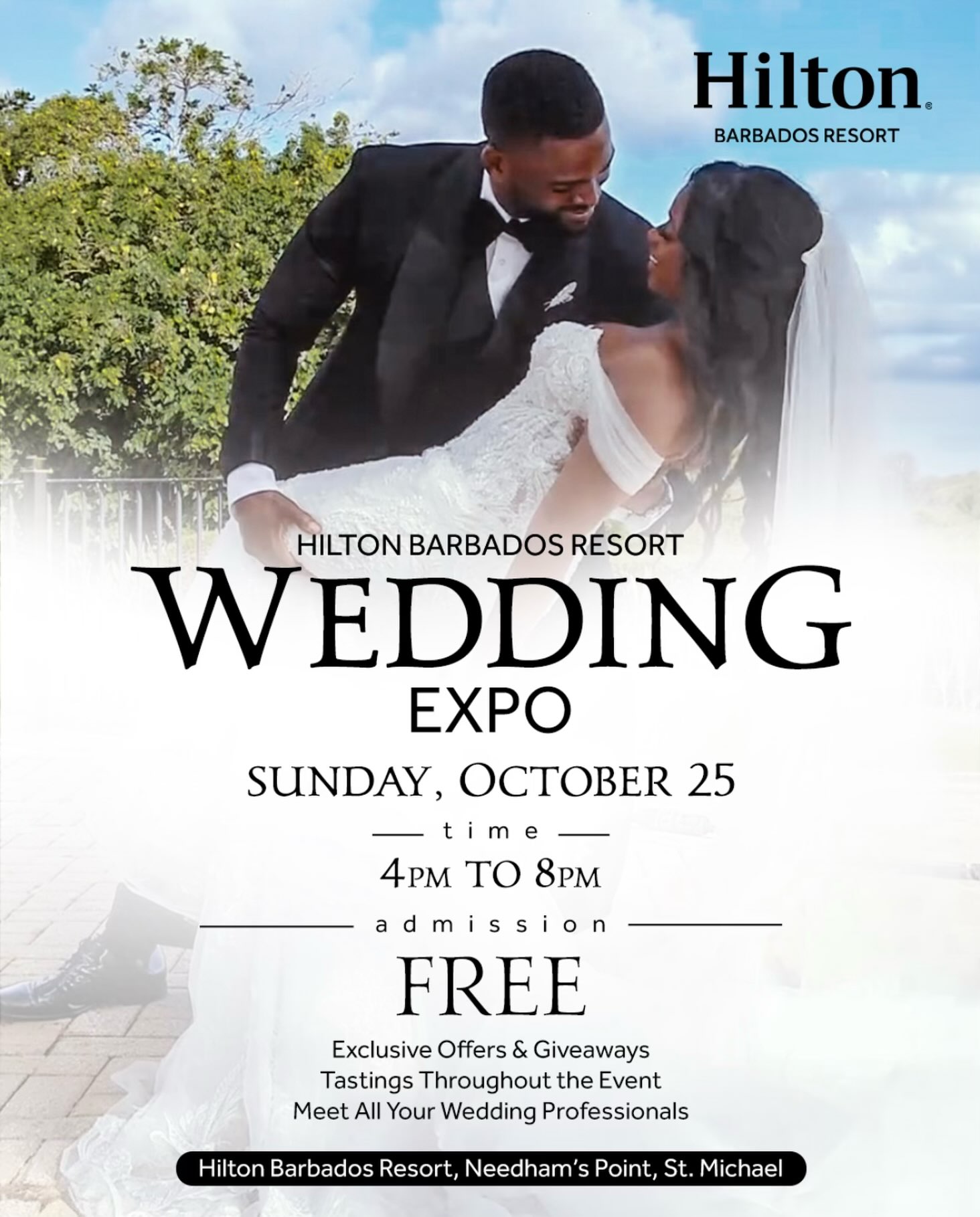 Hilton Barbados Resort Wedding Expo – Free Admission