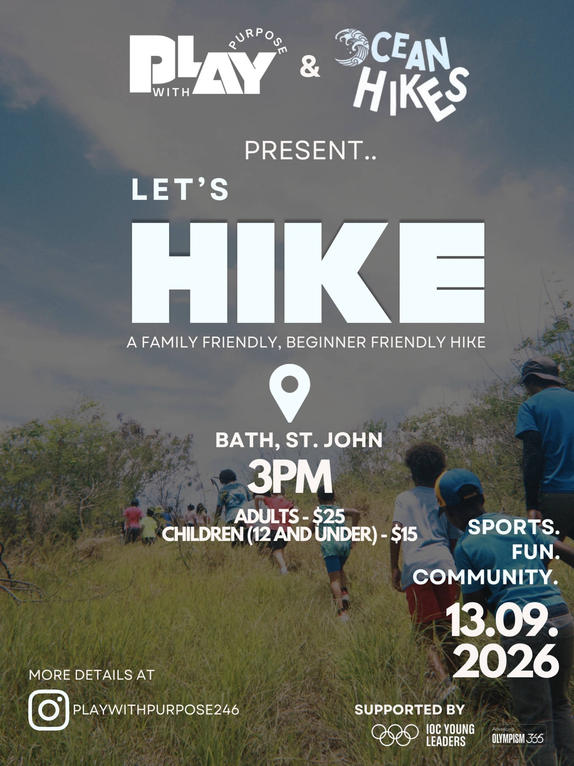 Let's Hike – Family-Friendly Hike at Bath, St. John with Play With Purpose & Ocean Hikes