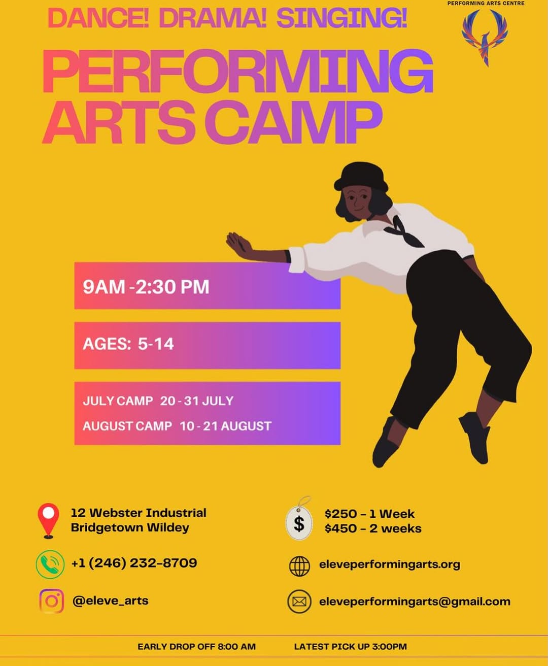 Performing Arts Camp – Dance, Drama & Singing for Ages 5-14