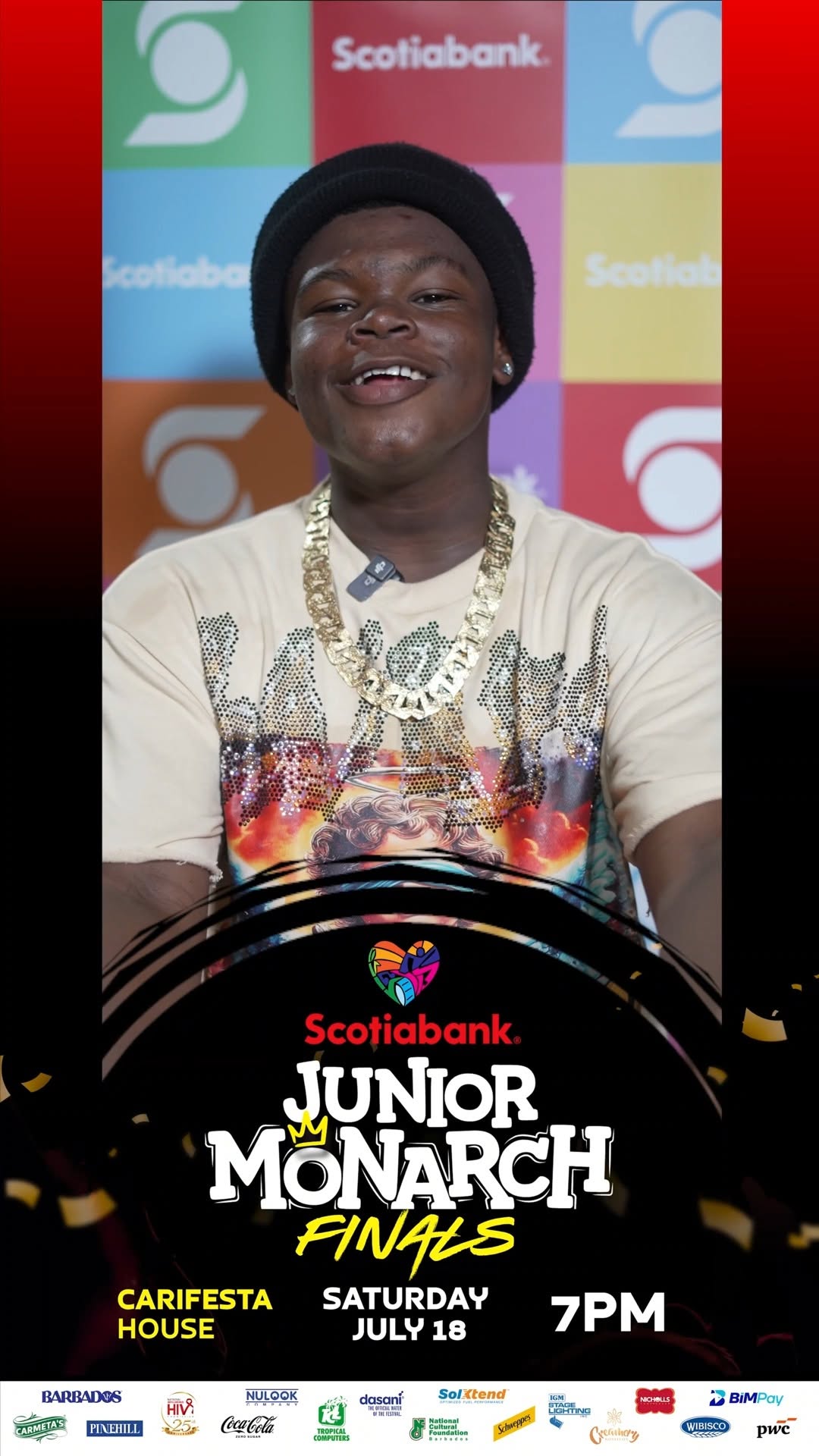 Scotiabank Junior Monarch Finals 2026 – Live at CARIFESTA House