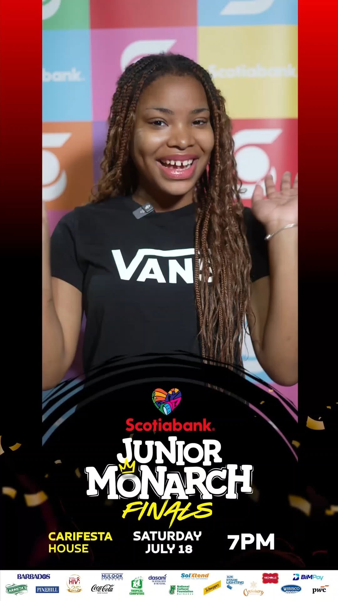 Scotiabank Junior Monarch Finals 2026 – Carifesta House
