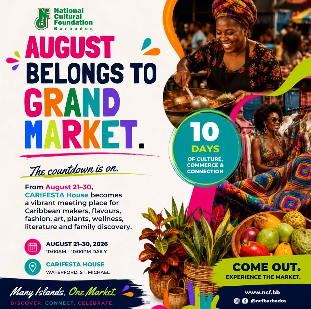 Caribbean Grand Market at CARIFESTA House – 10 Days of Culture, Commerce & Connection