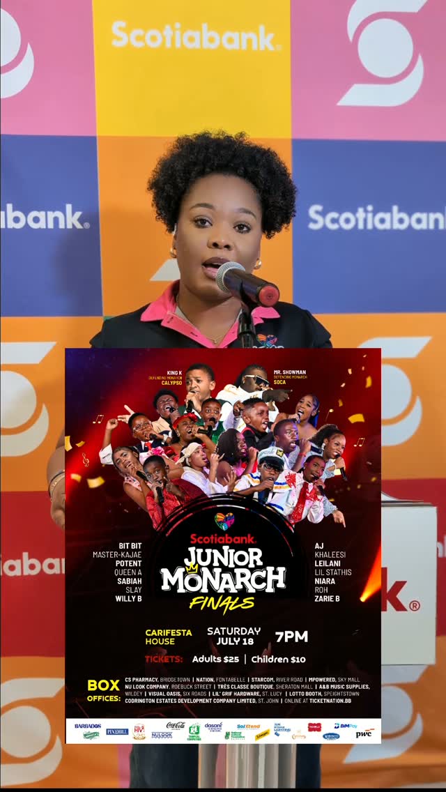 Scotiabank Junior Monarch Finals 2026 – Live at CARIFESTA House