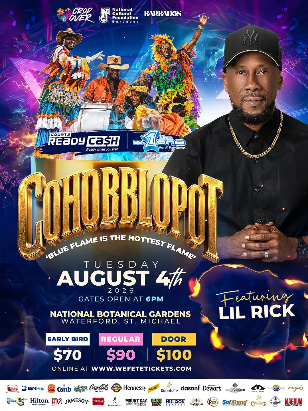 Cohobblopot 2026 – 'Blue Flame Is The Hottest Flame' ft. Lil Rick | August 4th