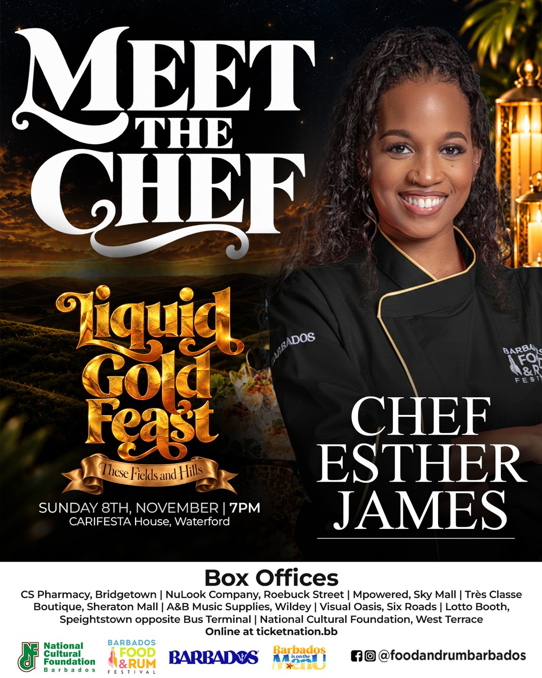 Liquid Gold Feast – Barbados Food & Rum Festival Dinner Event