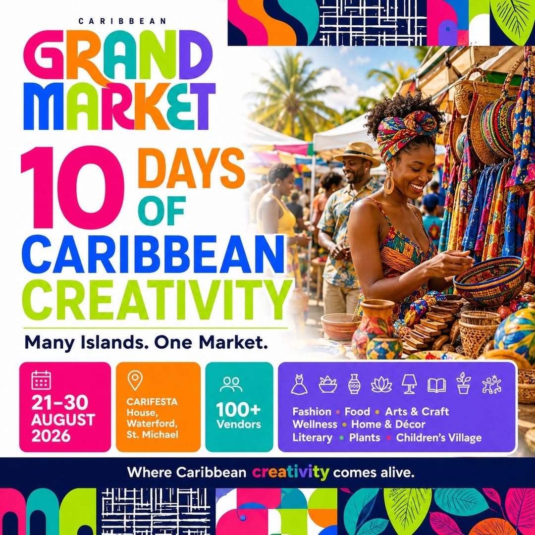Caribbean Grand Market – 10 Days of Caribbean Creativity at CARIFESTA House