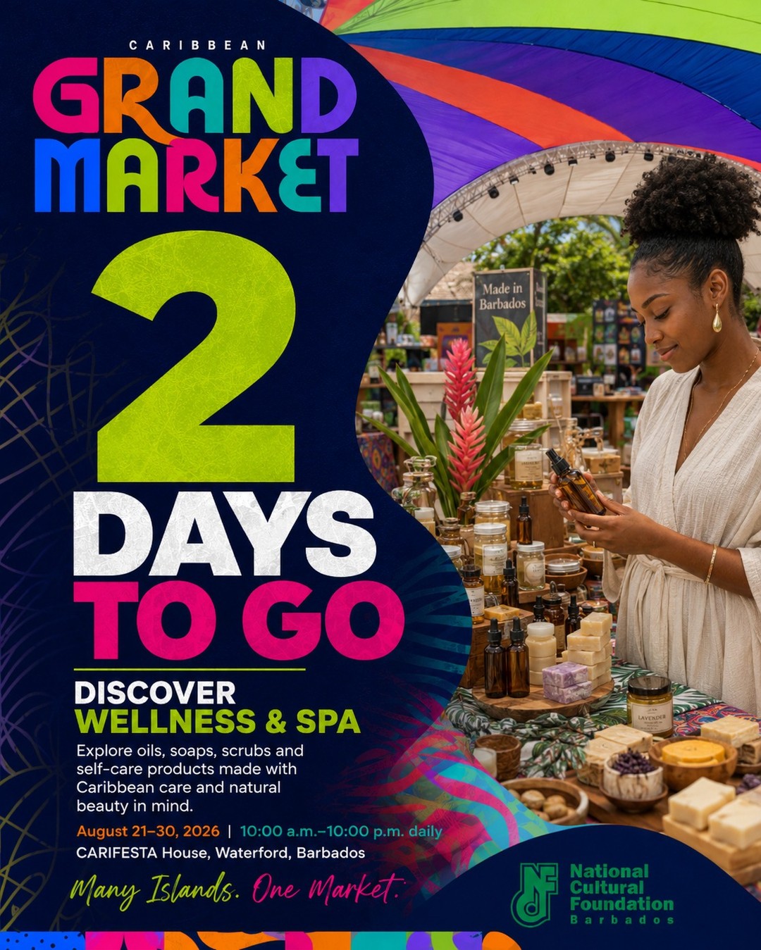 Caribbean Grand Market – Wellness & Spa Showcase at CARIFESTA House