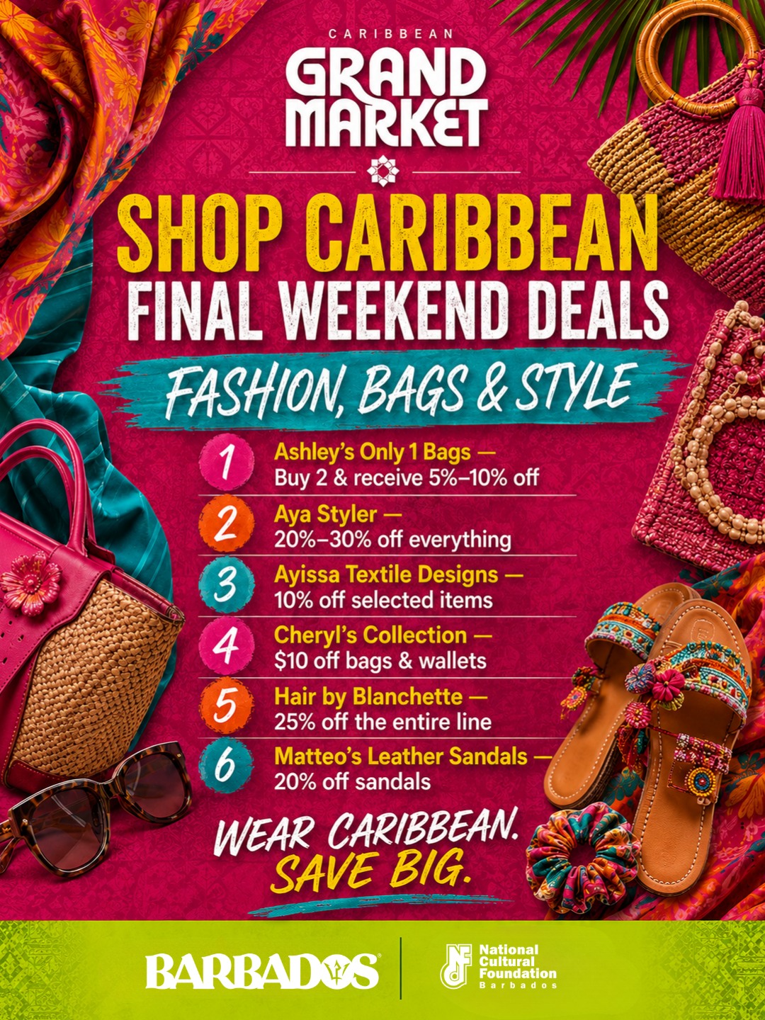 Caribbean Grand Market — Final 2 Days, Free Admission