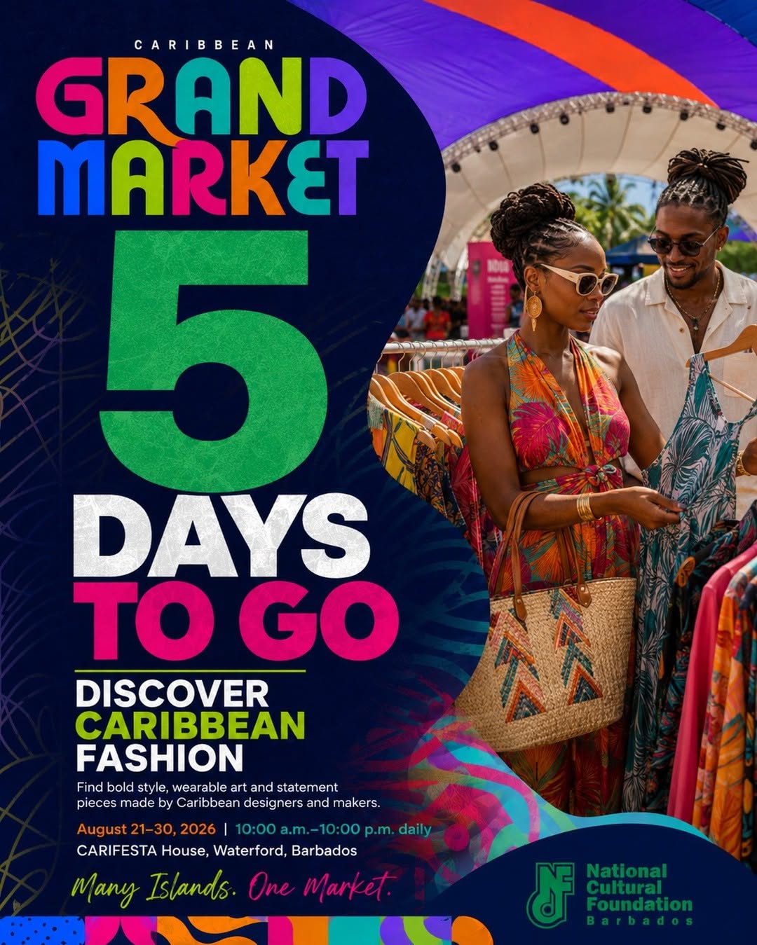 Caribbean Grand Market – Discover Caribbean Fashion at CARIFESTA House