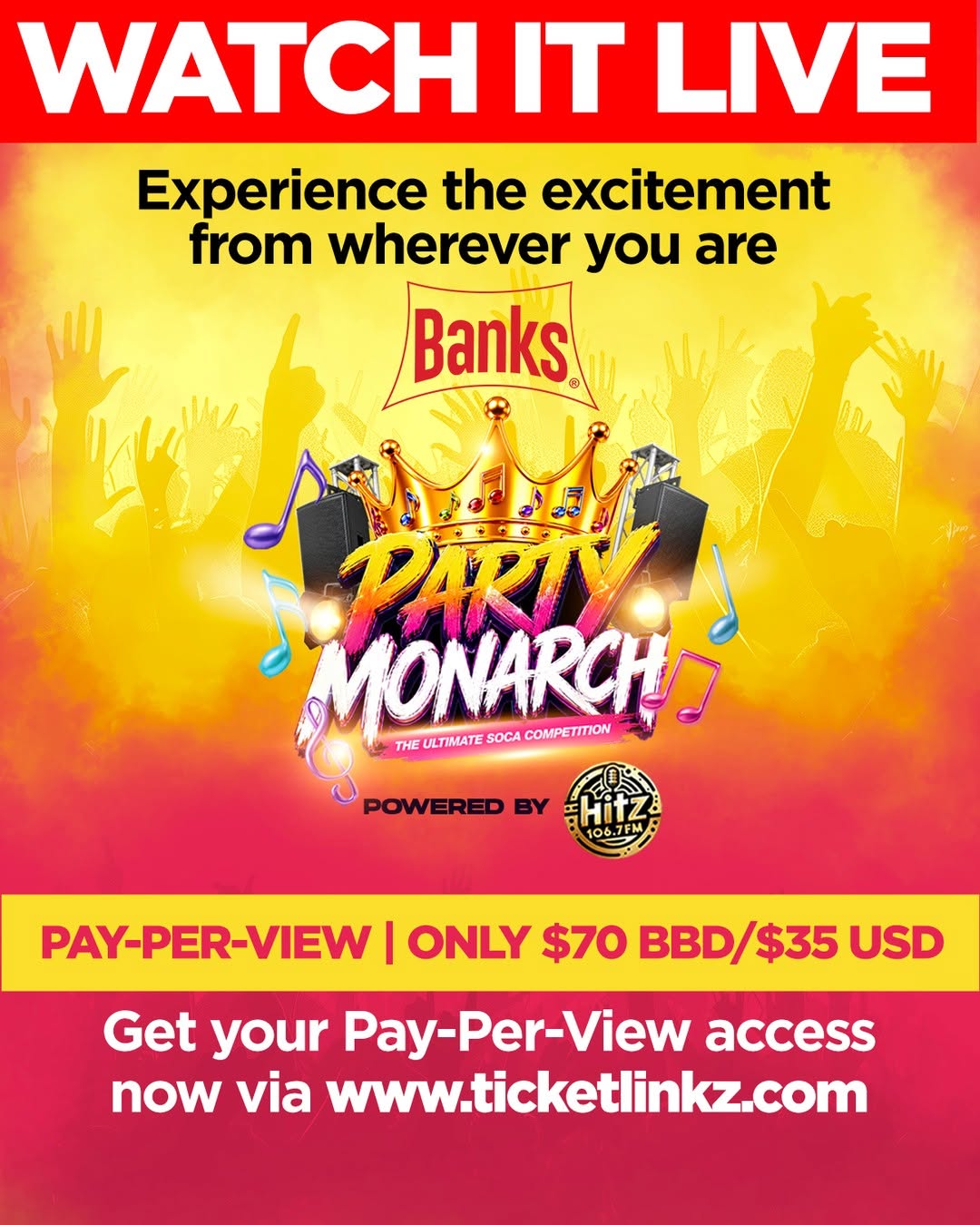 Banks Party Monarch 2026 – Official Pay-Per-View Stream
