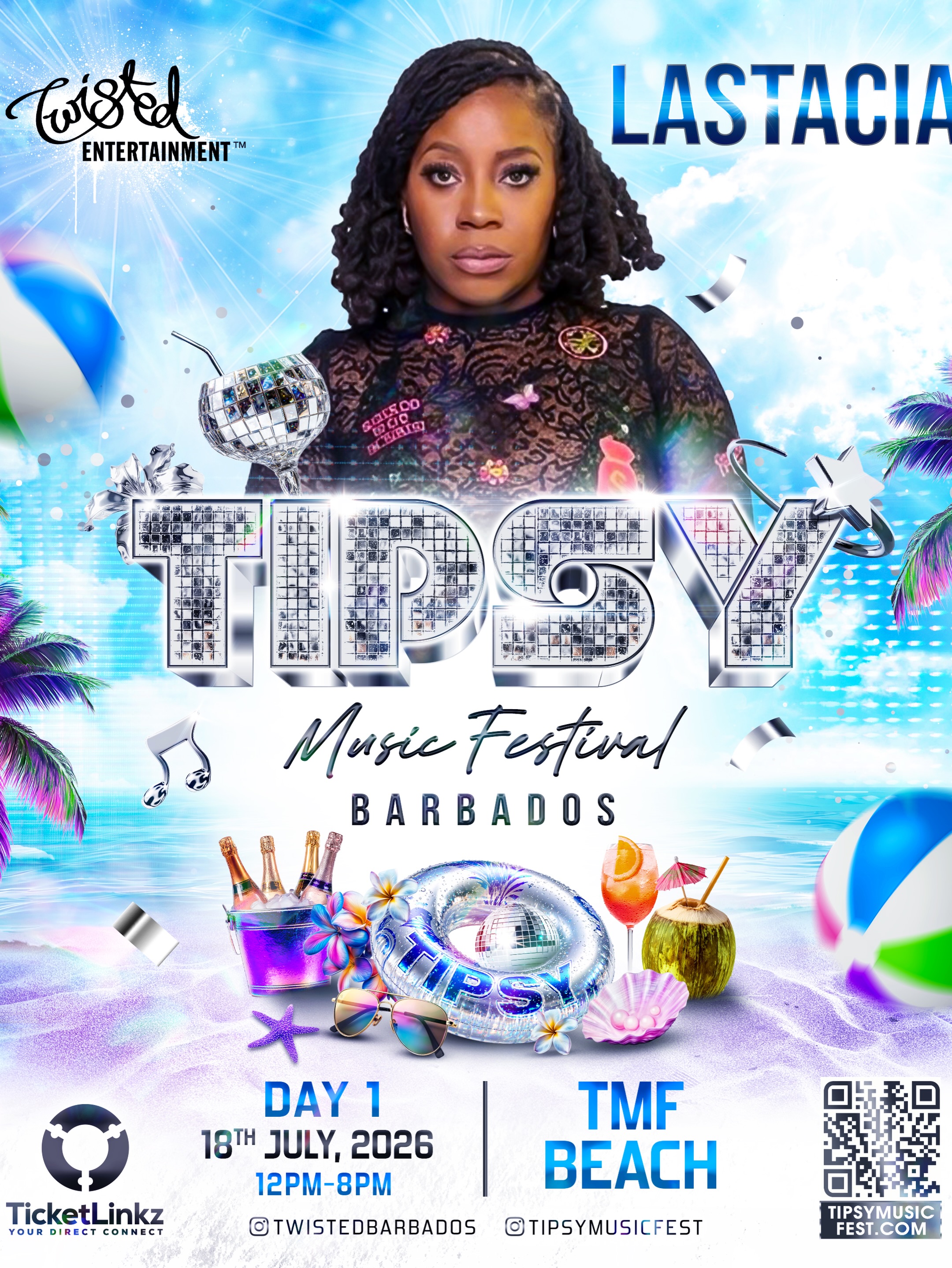 Tipsy Music Festival – Day 1 at TMF Beach, July 18 2026