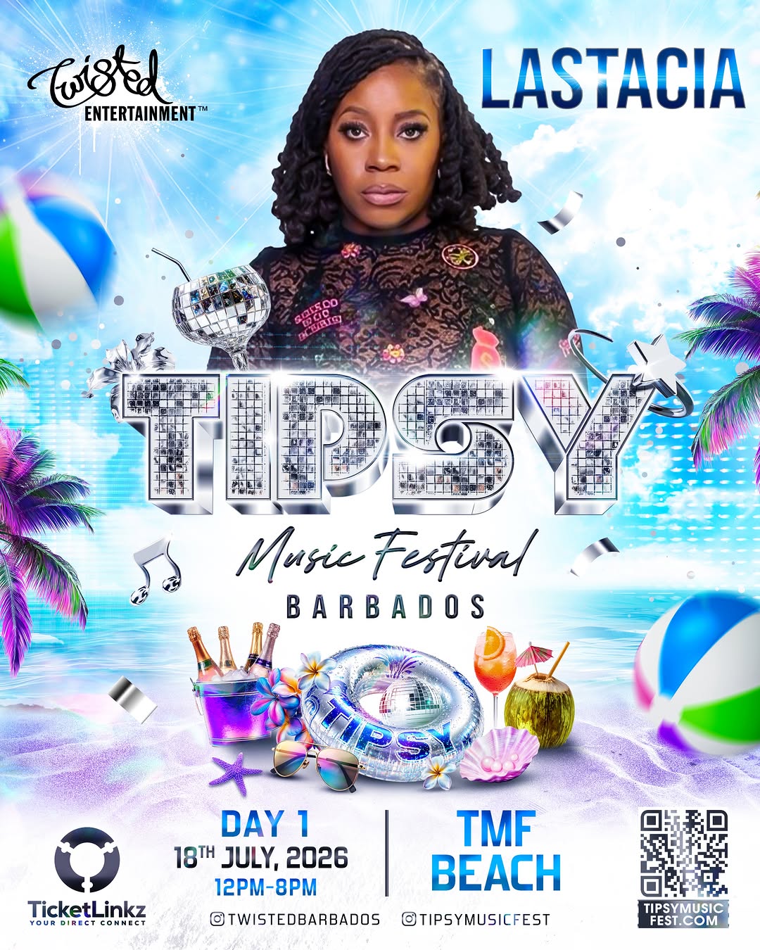 Tipsy Music Festival – Day 1 TMF Beach | July 18, 2026