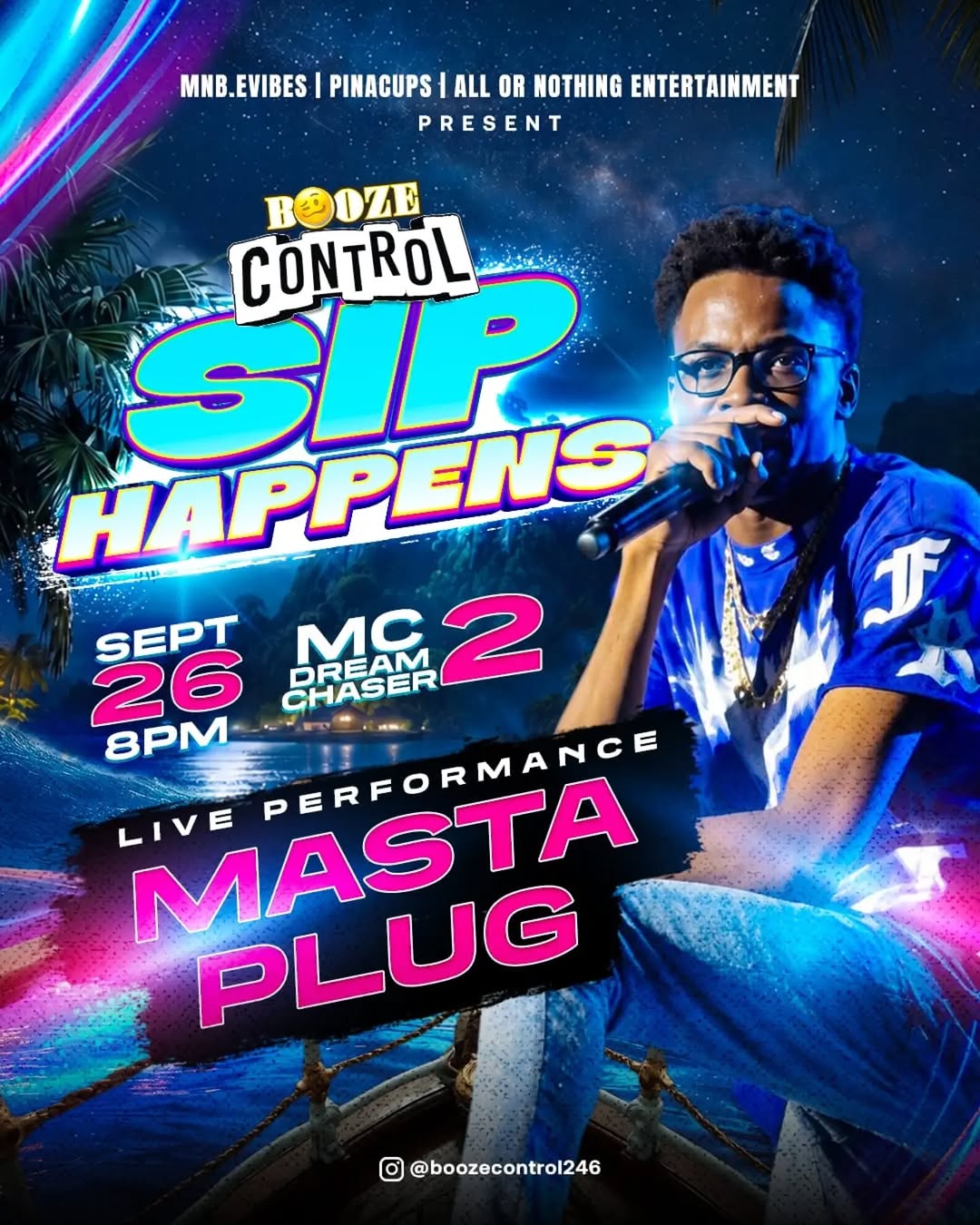 Sip Happens – Live Performance by Masta Plug | Boat Party Sept 26