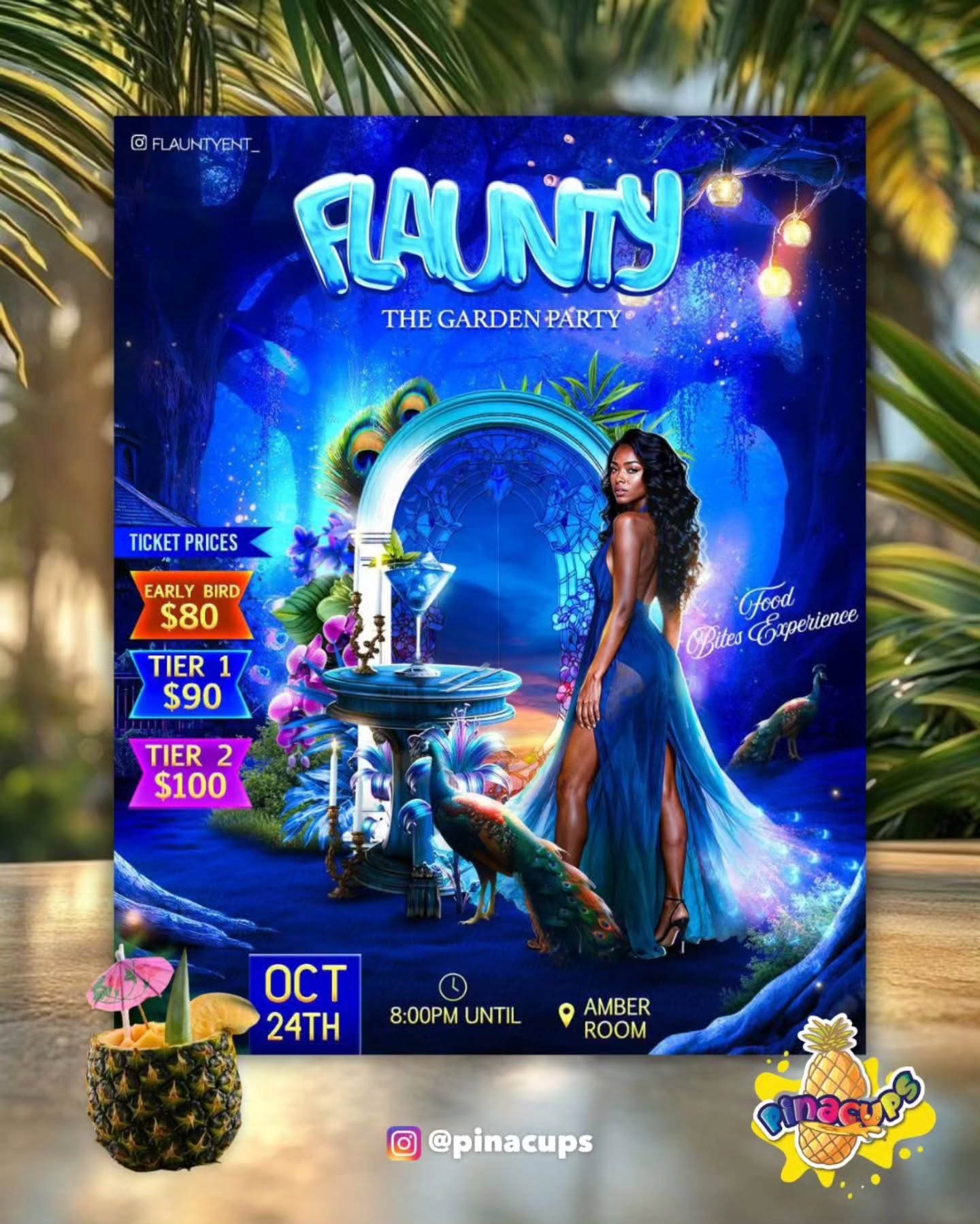 Flaunty: The Garden Party – October 24th at Amber Room
