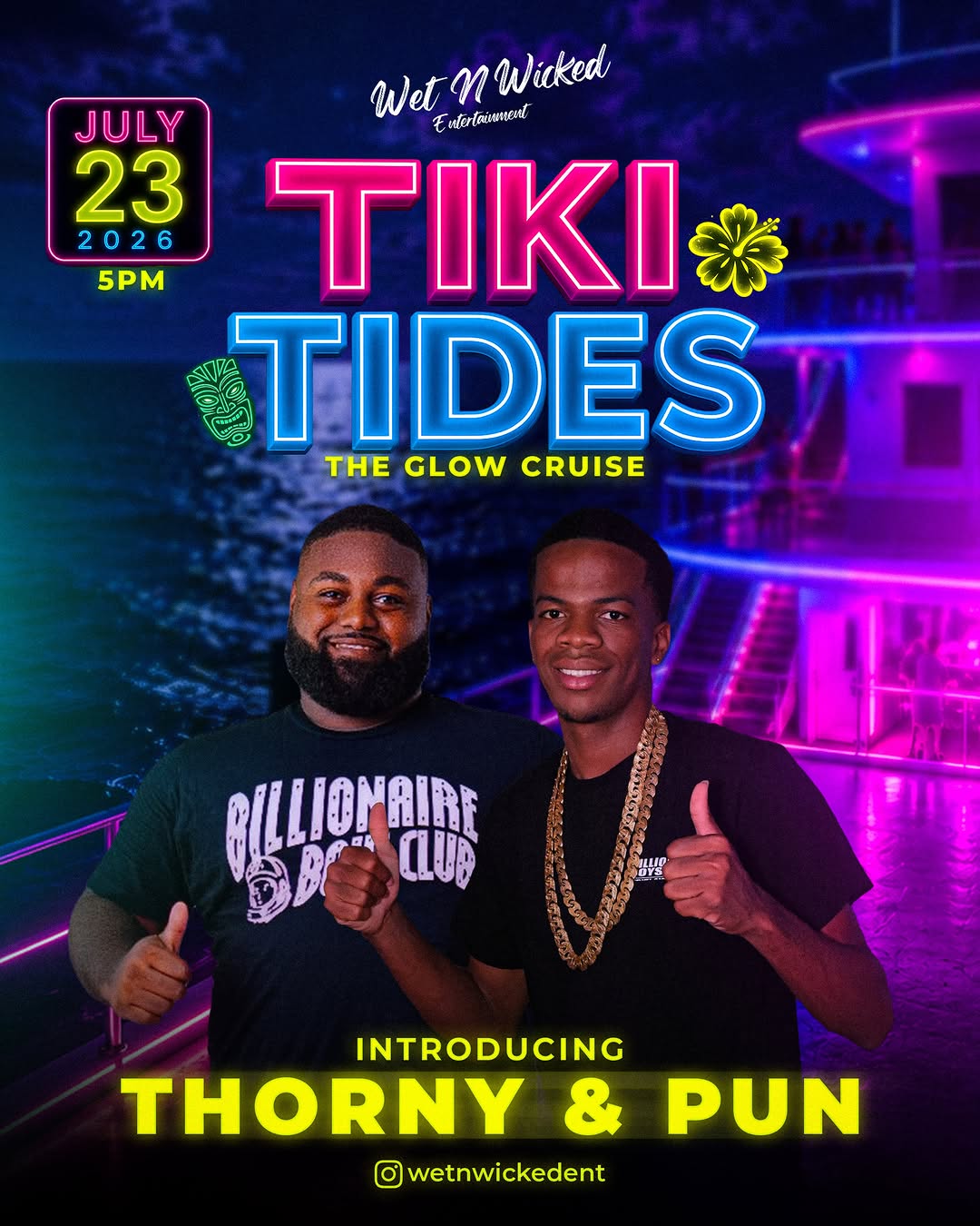 Tiki Tides: The Glow Cruise – July 23, 2026