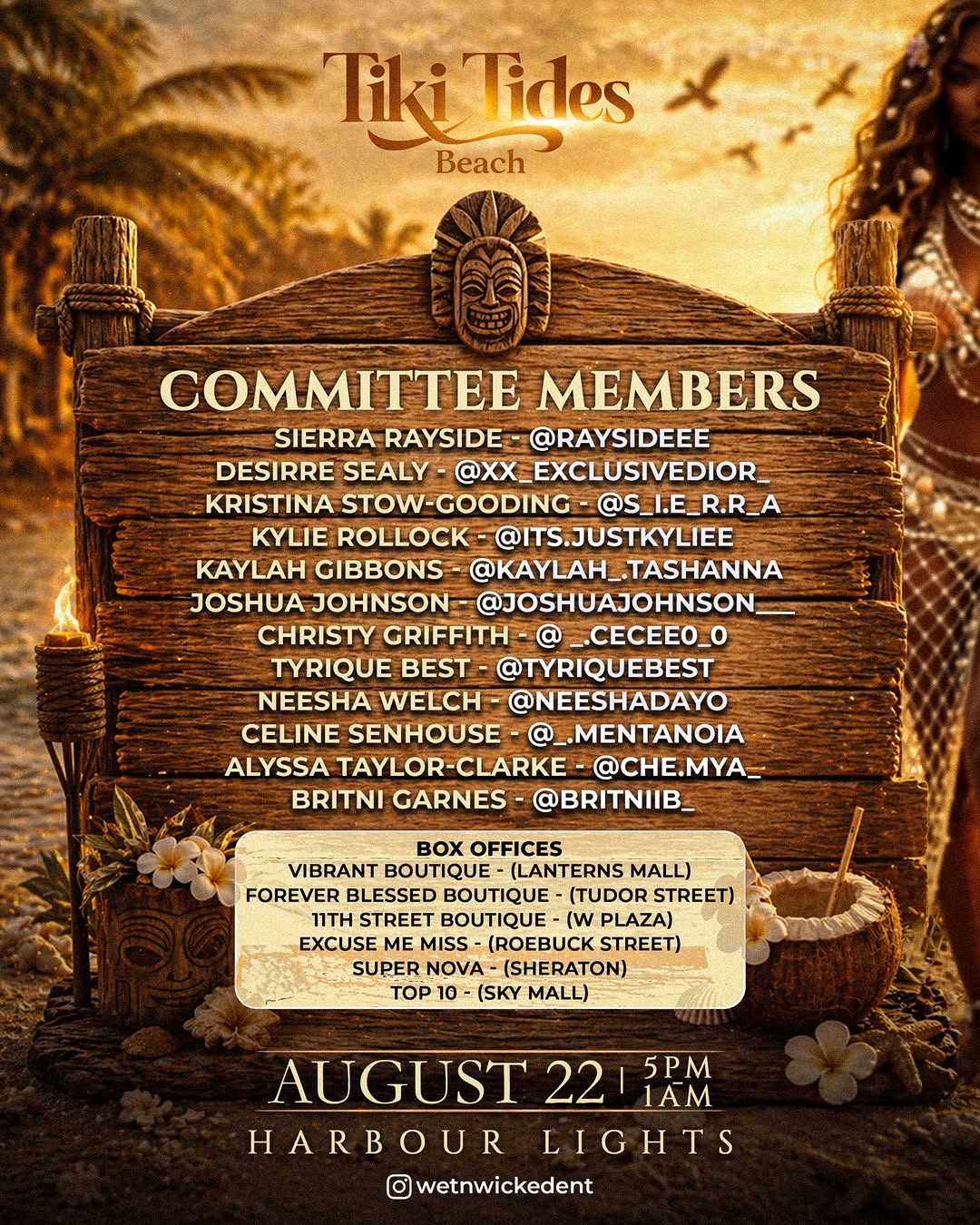 Tiki Tides Beach – General Tickets 90% Sold Out | Crop Over Weekend