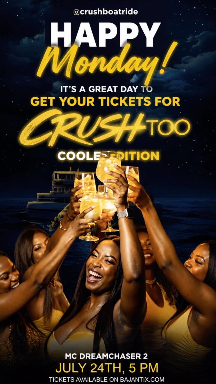 Crush Too – Cooler Edition Boat Cruise | July 24, 2026