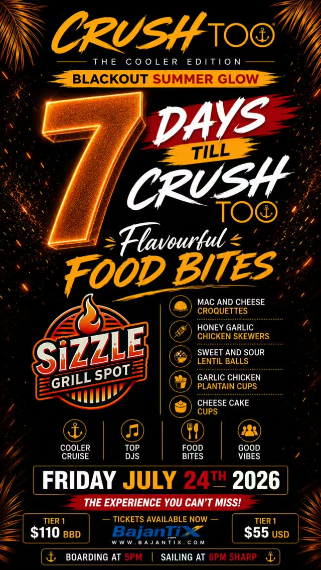 Crush Too – Blackout Summer Glow Boat Cruise | July 24, 2026
